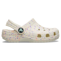 Crocs Kids' Classic Glow Paint Splatter Clog